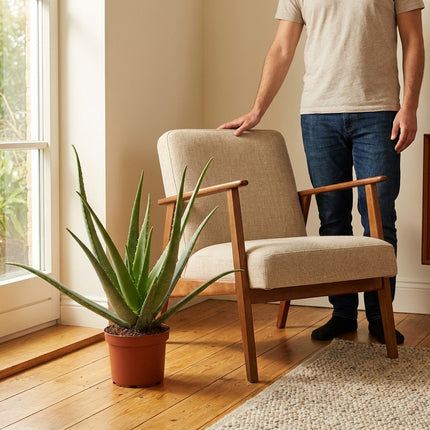 Aloe Vera - Ø19cm - ↕70cm – formaat indicatie 70cm