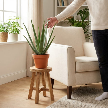 Aloe Vera P14 - Ø14cm - ↕45cm – formaat indicatie 45cm