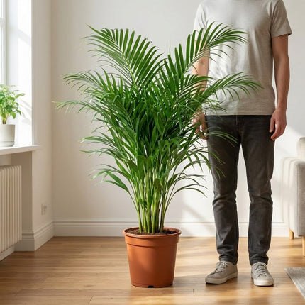 Dypsis Lutescens - Areca Palm - Ø24cm - ↕120cm – formaat indicatie 120cm