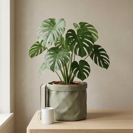 Plantbag Jade D18, schaalbeeld – potmaat Ø17,0 cm