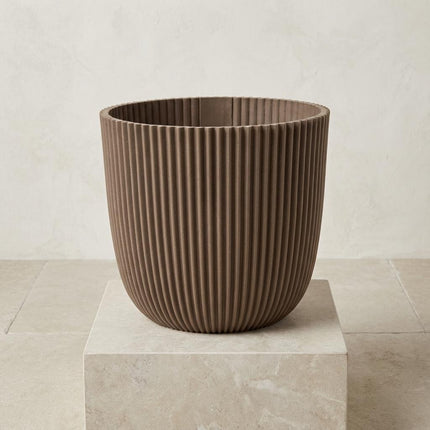 Capi Nature Groove Warm Taupe D22cm