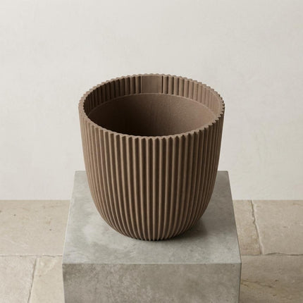 Capi Nature Groove Warm Taupe D25cm