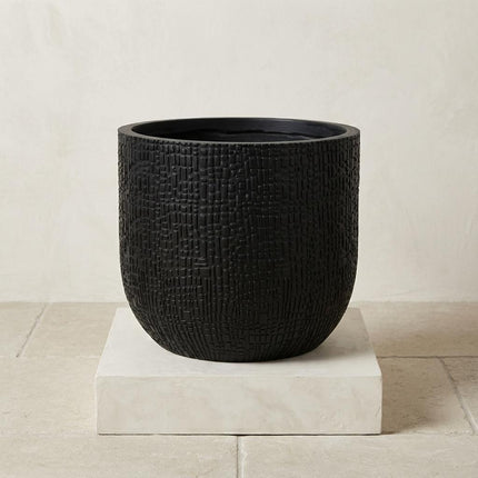 Capi Nature Skin Pot Bol Antraciet D24cm