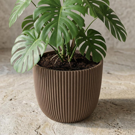 Capi Nature Groove Warm Taupe D22cm