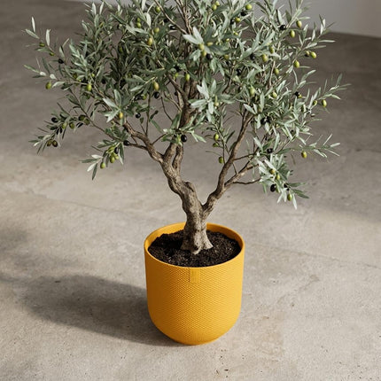 Pot ELHO Jazz Round Amber Yellow - Ø14cm