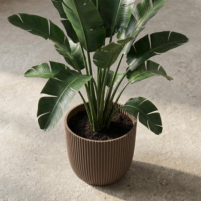 Capi Nature Groove Warm Taupe D25cm