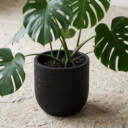 Capi Nature Skin Pot Bol Antraciet D24cm